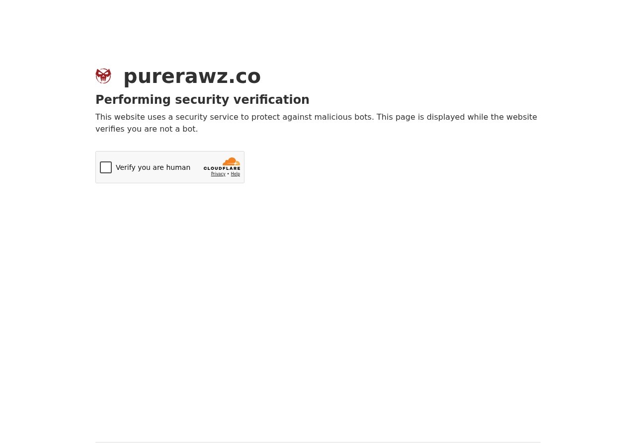 Homepage screenshot of the PureRawz research-peptide website (USA (Knoxville, Tennessee)).